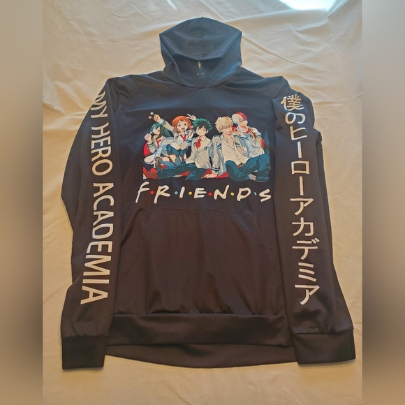 My Hero Academy Hoodie Mens Size 2XL Unbranded Friends Edition - Picture 1 of 6